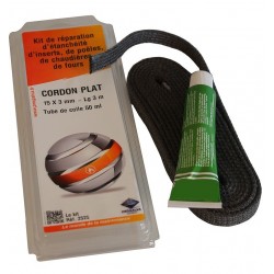 Kit cordon plat 15mm