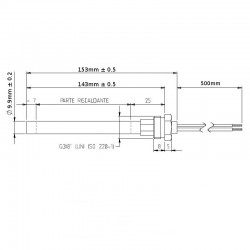 Bougies raccord 3/8” - 14701006