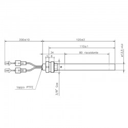 Bougies raccord 3/8”- 14701032