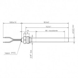 Bougies raccord 3/8”- 14701009