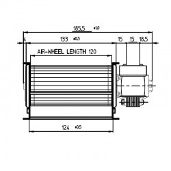 VENTILATEUR TANGENTIEL - 14706036