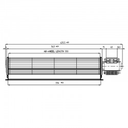 VENTILATEUR TANGENTIEL 14706039 - EMMEVI - FERGAS 114205