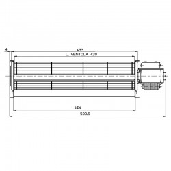 VENTILATEUR TANGENTIEL - 14706026 - EMMEVI - FERGAS 114612