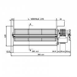 VENTILATEUR TANGENTIEL - 14706048 - EMMEVI - FERGAS 158201