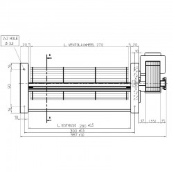 VENTILATEUR TANGENTIEL - 14706070 - EMMEVI - FERGAS 158205