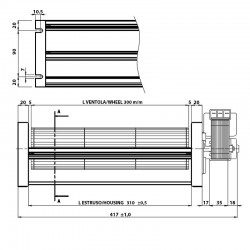 VENTILATEUR TANGENTIEL - 14706045 - EMMEVI - FERGAS 148303 