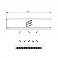 BRASIER ACIER 14809001 - 18000