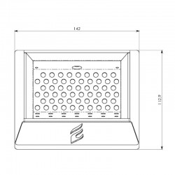 BRASIER ACIER 14809002 - 32000