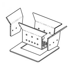 BRASIER ACIER 1409003 - 57000