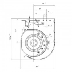 VENTILATEUR TANGENTIEL - 1470653