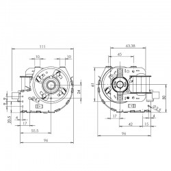 Ventilateur / Tangentiel pour Palazzetti: Eldora, Hotty