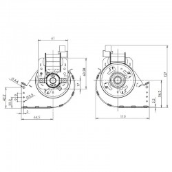 Ventilateur / Tangentiel pour Palazzetti: Eldora, Hotty