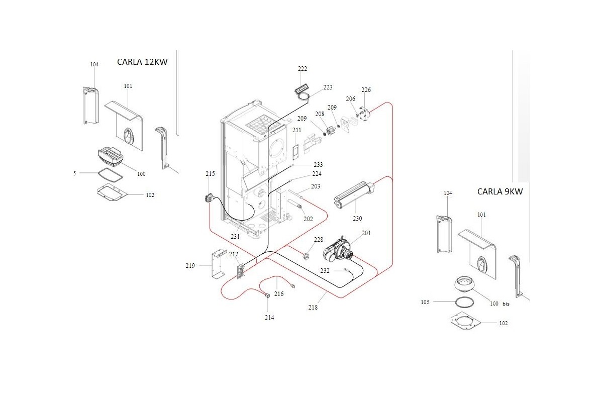 CARLA 9KW ou 12KW